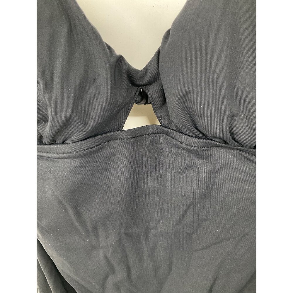 Seafolly Australia size 14 Black Open Back Women's One-piece - Picture 4 of 10